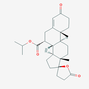molecular formula C₂₆H₃₆O₅ B108638 Dicirenone CAS No. 41020-79-5