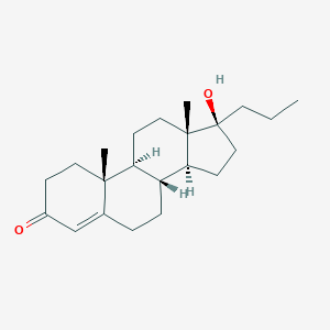 molecular formula C22H34O2 B108639 Topterone CAS No. 60607-35-4