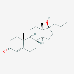 molecular formula C₂₂H₃₄O₂ B108639 Topterone CAS No. 60607-35-4