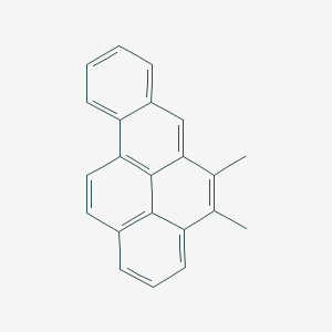 molecular formula C22H16 B108640 4,5-Dimethylbenzo[a]pyrene CAS No. 16757-89-4