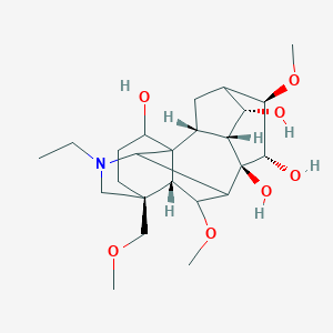 molecular formula C24H39NO7 B108665 Fuziline CAS No. 80665-72-1
