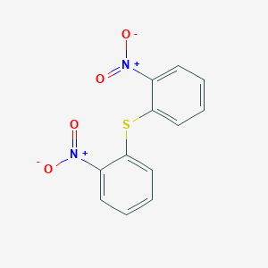 molecular formula C12H8N2O4S B108668 Benzene, 1,1'-thiobis[2-nitro- CAS No. 22100-66-9
