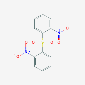 molecular formula C12H8N2O6S B108669 Bis(2-nitrophenyl)sulfone CAS No. 14665-52-2
