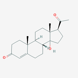 molecular formula C21H30O3 B108671 14alpha-Hydroxyprogesterone CAS No. 16031-66-6