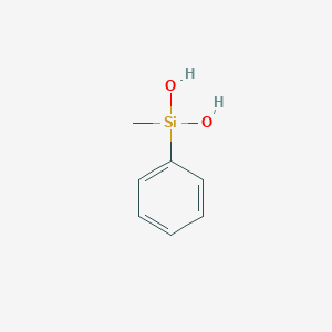 molecular formula C7H10O2Si B108677 Methylphenylsilanediol CAS No. 3959-13-5