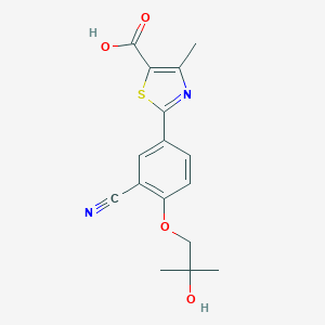 molecular formula C16H16N2O4S B108685 2-Hydroxyfebuxostat CAS No. 407582-47-2