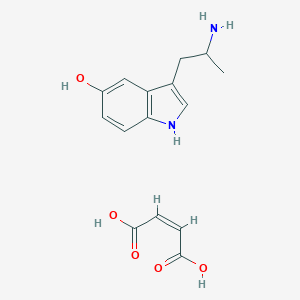 molecular formula C15H18N2O5 B108689 α-甲基-5-羟色胺马来酸盐 CAS No. 97469-12-0
