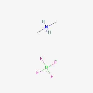 molecular formula C2H8BF4N B108692 二甲基铵四氟硼酸盐 CAS No. 16970-97-1
