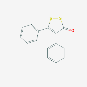 molecular formula C15H10OS2 B108699 4,5-Diphenyl-3H-1,2-dithiol-3-one CAS No. 17835-44-8