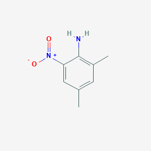 molecular formula C8H10N2O2 B108702 2,4-Dimethyl-6-nitroaniline CAS No. 1635-84-3