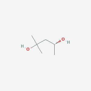 molecular formula C6H14O2 B108718 (4R)-2-Methylpentane-2,4-diol CAS No. 64229-01-2