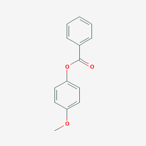 molecular formula C14H12O3 B108719 4-Methoxyphenyl benzoate CAS No. 1523-19-9