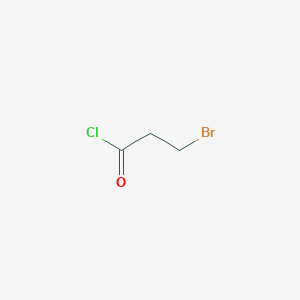 molecular formula C3H4BrClO B108729 3-溴丙酰氯 CAS No. 15486-96-1