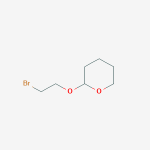 molecular formula C7H13BrO2 B108730 2-(2-Bromoethoxy)tetrahydro-2H-pyran CAS No. 17739-45-6