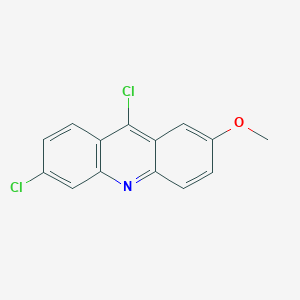 molecular formula C14H9Cl2NO B108733 6,9-Dichloro-2-methoxyacridine CAS No. 86-38-4