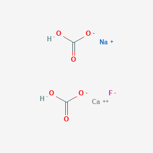 molecular formula C2H2CaFNaO6 B010875 Florical CAS No. 108834-37-3