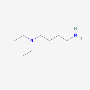 molecular formula C9H22N2 B108754 2-Amino-5-diethylaminopentane CAS No. 140-80-7