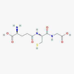molecular formula C10H17N3O6S B108866 Glutathione CAS No. 95687-20-0