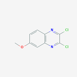 molecular formula C9H6Cl2N2O B108869 2,3-Dichloro-6-methoxyquinoxaline CAS No. 39267-04-4