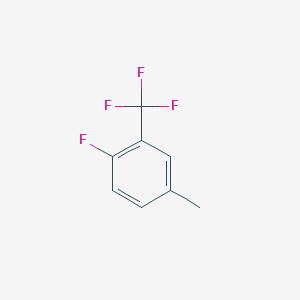 molecular formula C8H6F4 B108881 1-Fluoro-4-methyl-2-(trifluoromethyl)benzene CAS No. 1214385-64-4