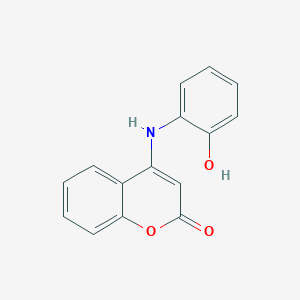 molecular formula C15H11NO3 B10892111 4-(2-Hydroxyphenylamino)coumarin 