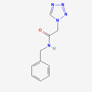 molecular formula C10H11N5O B10894961 N-benzyl-2-(tetrazol-1-yl)acetamide CAS No. 494858-12-7