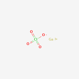molecular formula Cl3GaO12 B010896 Gallium(3+) perchlorate CAS No. 19854-31-0