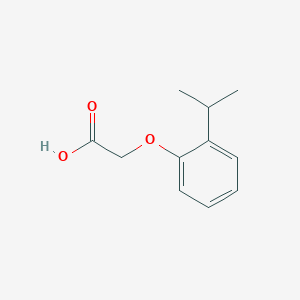 molecular formula C11H14O3 B108989 (2-异丙基苯氧)乙酸 CAS No. 25141-58-6
