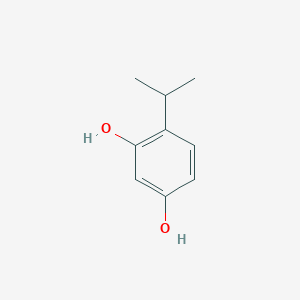 molecular formula C9H12O2 B108995 4-isopropylbenzene-1,3-diol CAS No. 23504-03-2