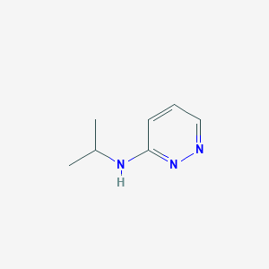 molecular formula C7H11N3 B109044 N-异丙基吡啶嗪-3-胺 CAS No. 1248509-73-0