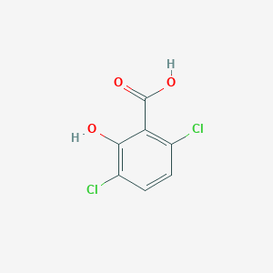 molecular formula C7H4Cl2O3 B109070 3,6-二氯-2-羟基苯甲酸 CAS No. 3401-80-7