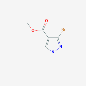 molecular formula C6H7BrN2O2 B10907320 Methyl 3-bromo-1-methyl-1H-pyrazole-4-carboxylate 