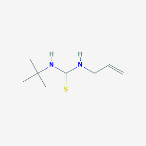 molecular formula C8H16N2S B10907685 1-Tert-butyl-3-prop-2-en-1-ylthiourea 