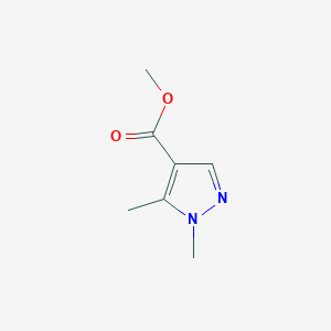molecular formula C7H10N2O2 B10908017 methyl 1,5-dimethyl-1H-pyrazole-4-carboxylate 