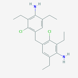 Benzenamine, 4,4'-methylenebis[3-chloro-2,6-diethyl-