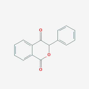 molecular formula C15H10O3 B109090 1H-2-Benzopyran-1,4(3H)-dione, 3-phenyl- CAS No. 5651-46-7