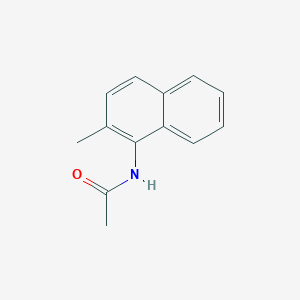 molecular formula C13H13NO B109093 N-(2-methylnaphthalen-1-yl)acetamide CAS No. 13615-35-5