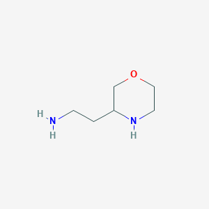 molecular formula C6H14N2O B109098 2-(Morpholin-3-yl)ethan-1-amine CAS No. 171351-20-5