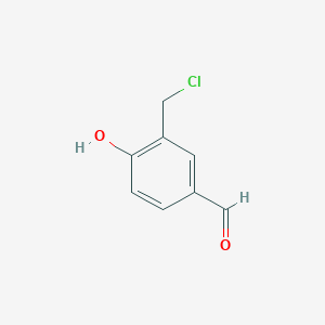 molecular formula C8H7ClO2 B109109 3-(chloromethyl)-4-hydroxybenzaldehyde CAS No. 53412-47-8
