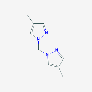 molecular formula C9H12N4 B10910937 1,1'-Methylenebis(4-methyl-1H-pyrazole) CAS No. 157252-08-9