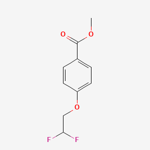molecular formula C10H10F2O3 B10911355 Methyl 4-(2,2-difluoroethoxy)benzoate 