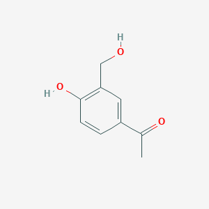 molecular formula C9H10O3 B109115 1-(4-Hydroxy-3-(hydroxymethyl)phenyl)ethanone CAS No. 39235-58-0