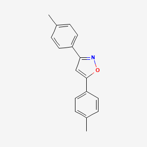 molecular formula C17H15NO B10913386 3,5-Bis(4-methylphenyl)isoxazole 