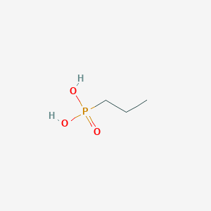 molecular formula C3H8O3P+ B109138 丙基膦酸 CAS No. 4672-38-2