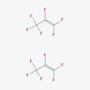 molecular formula (C₃F₆)₂ B109167 1-Propene, 1,1,2,3,3,3-hexafluoro-, dimer CAS No. 13429-24-8