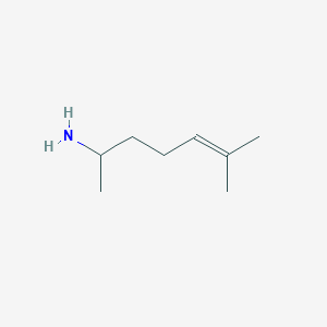 molecular formula C8H17N B109172 1,5-Dimethylhex-4-enylamine CAS No. 22462-79-9