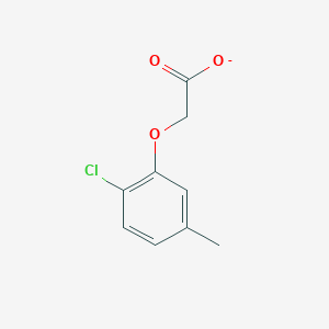 molecular formula C9H8ClO3- B109179 (2-chloro-5-methylphenoxy)acetic acid CAS No. 1556-00-9