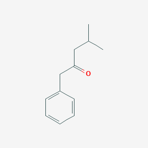 molecular formula C12H16O B109184 4-Methyl-1-phenylpentan-2-one CAS No. 5349-62-2