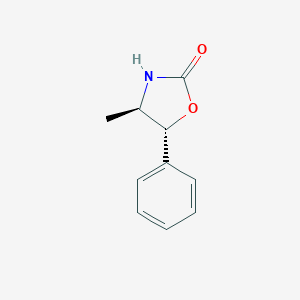 molecular formula C10H11NO2 B109189 (4R,5R)-4-methyl-5-phenyl-1,3-oxazolidin-2-one CAS No. 125133-96-2