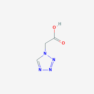 molecular formula C3H4N4O2 B109198 1H-Tetrazole-1-acetic acid CAS No. 21732-17-2